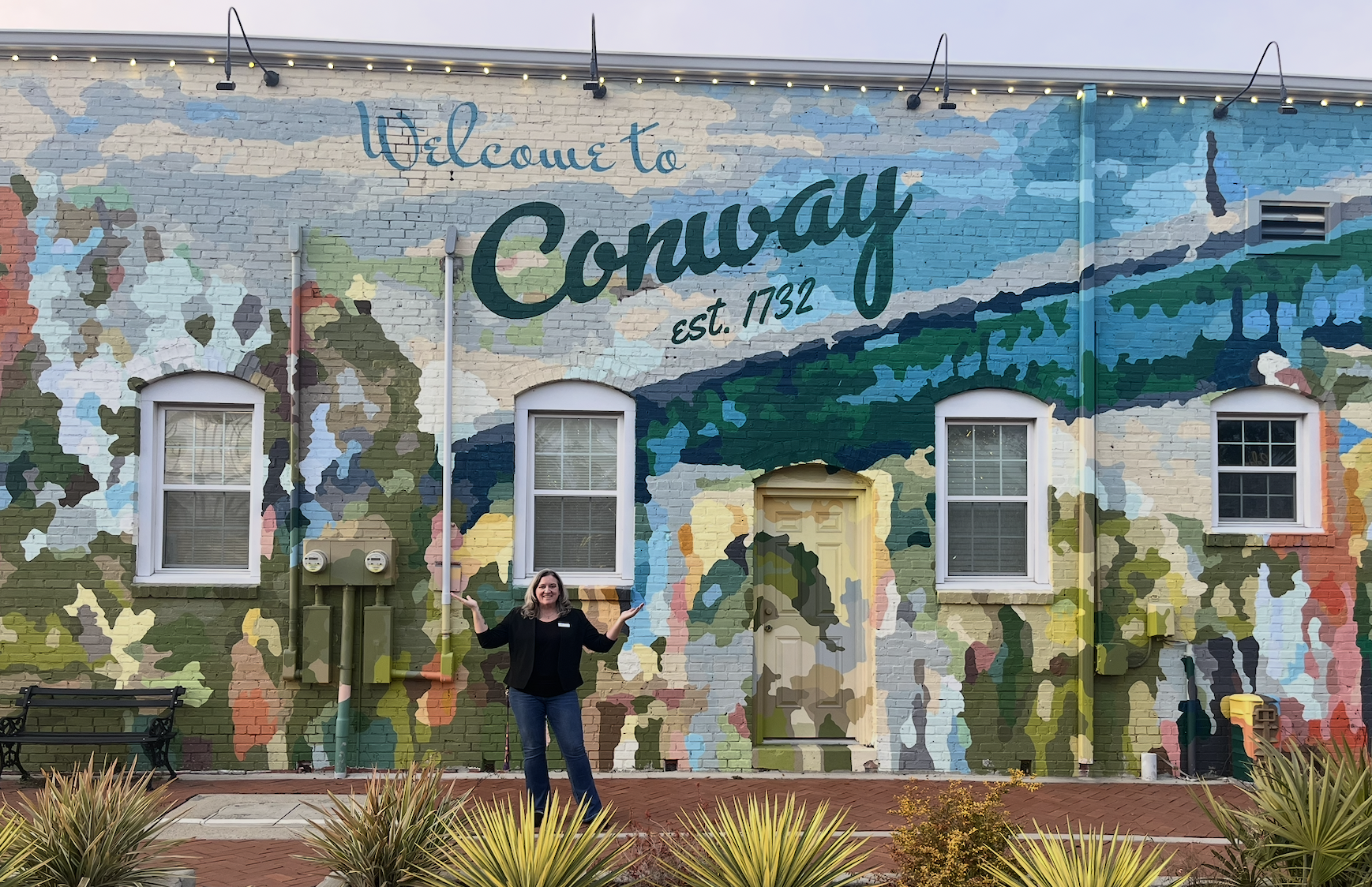 What me and some shop owners in Conway know